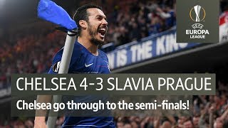 Chelsea vs Slavia Prague (4-3) | UEFA Europa League Highlights