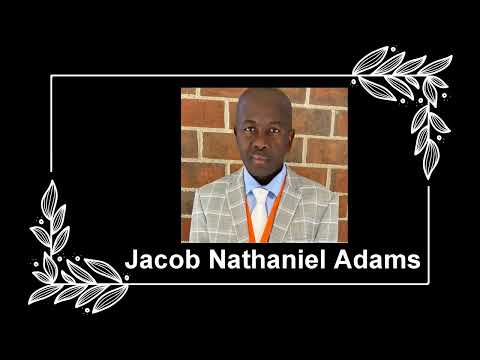 Death Announcement - Jacob Nathaniel Adams