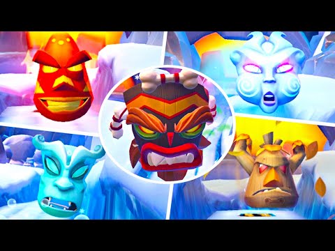 Crash Bandicoot: On the Run! The Elementals - Uka Uka's Gang