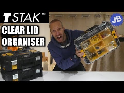 DeWalt Tstak clear lid organiser - full review