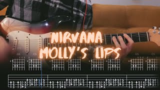 Nirvana - Molly's Lips / Guitar Tutorial / Tabs + Chords