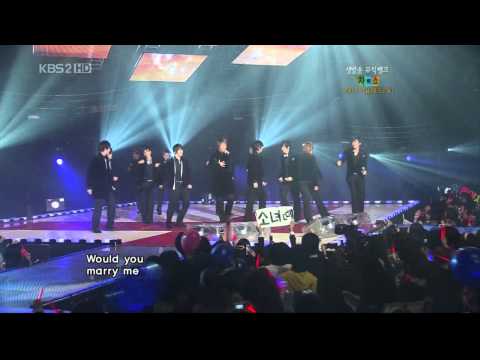 071228 KBS2 Music Bank   Rokkukeo, Marry U