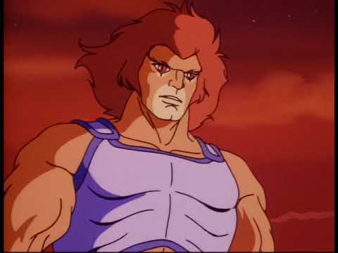 Lion-O vs Cheetara in the Trial of Speed - Thundercats