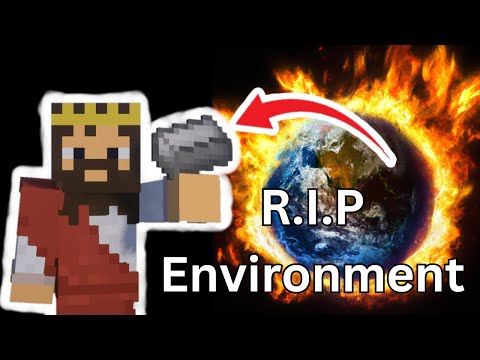 Saylor DESTROYS Minecraft Nature?! 🔥