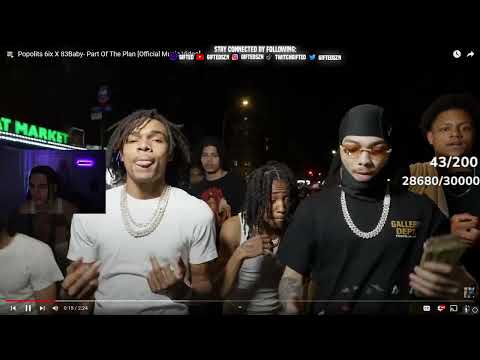 Gifted Reacts To Popolits 6ix X 83Baby- 12345678 (Official Music Video)