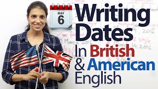 Writing the Date in American English & British English – Free English lessons