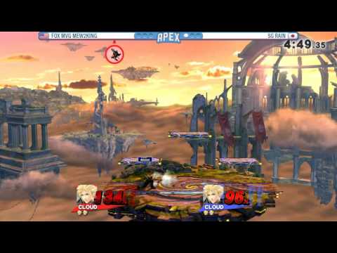 Apex 2016: SSB4 Top 16 ECHO | MVG Mew2King Vs. SG Rain