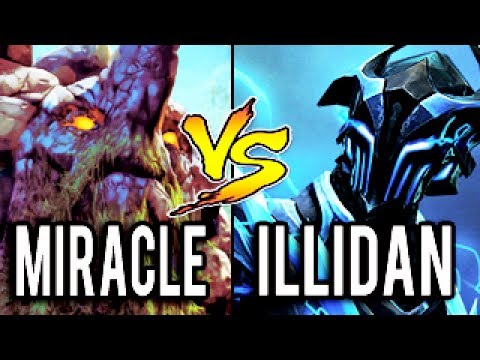 Miracle- Top 1 MMR Giant Tiny vs Illidan 8k Legendary Razor ► Total Lose Day For 9k Miracle Dota 2