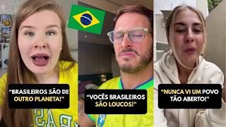 Estrangeiros conhecem o Brasil e MUDAM a visão sobre os brasileiros