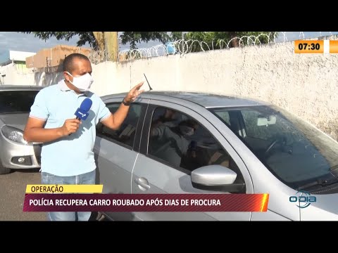 Polícia localiza veículo roubado em Timon 04 05 2021
