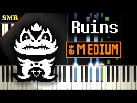 UNDERTALE - RUINS - Piano Tutorial