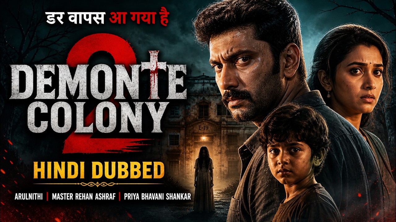 Demonte Colony 2 | South Hindi Dubbed Movie | Arulnithi, Priya B. S. | Haunted House Horror Movie