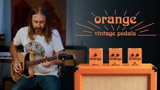 Video thumbnail for Isaiah Mitchell (Earthless/The Black Crowes) tries our Vintage Pedals for the first time by Orange Amps