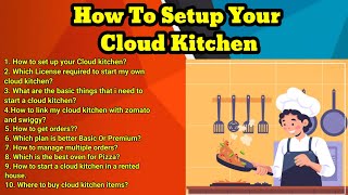 How to Setup Your Cloud Kitchen At Home #cloudkitchen #zomato #swiggy