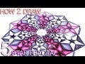 How To Draw Fractals - Golden Ratio Star Pattern ...