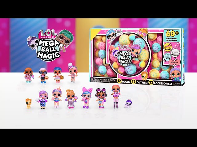 Ігровий набір з ляльками L.O.L. Surprise! – Чарівна мегакуля