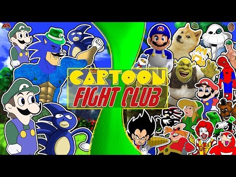 MLG and YouTube Poop MEME MOVIE! (Sanic & Weegee VS All Memes!) Cartoon Fight Club Movie Part 1 Video