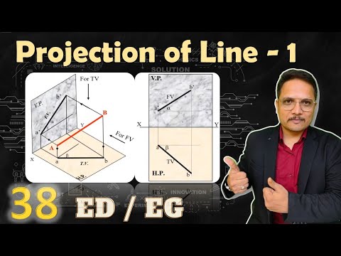 1 Projection of Line in Engineering Drawing Projection