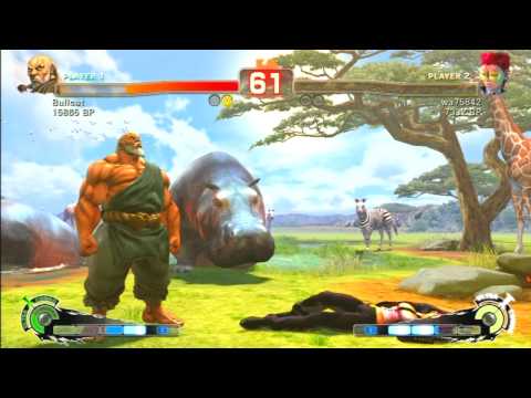 SSF4 Rank Match  Bullcat (GK)  vs  wa75842 (VI)