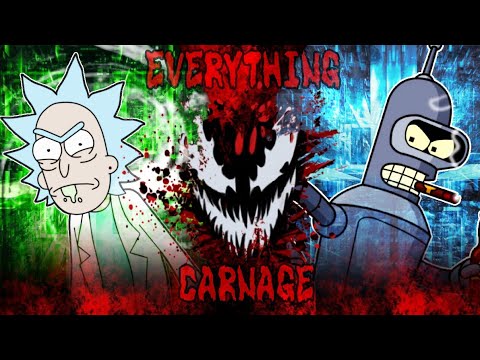 Everything Carnage S1: Rick Sanchez vs Bender (Rick and Morty vs Futurama)