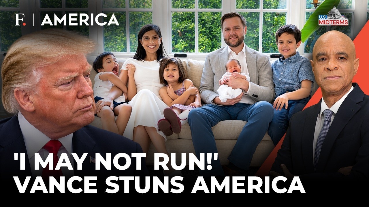 'There's a Chance I Won't Run': Vance's 2028 Presidential Election BOMBSHELL! | Firstpost America