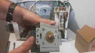 Checking and Replacing Magnetron  in a Microwave. ( Runs but no heat )