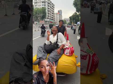 Actress Mercy Aigbe on a business trip to China 🥰