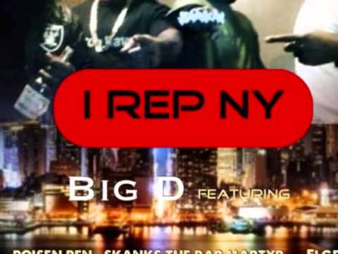 I REP N Y Big D feat Skanks The Rap Martyr  Poisen Pen & Elgee prod Easy Moe Bee