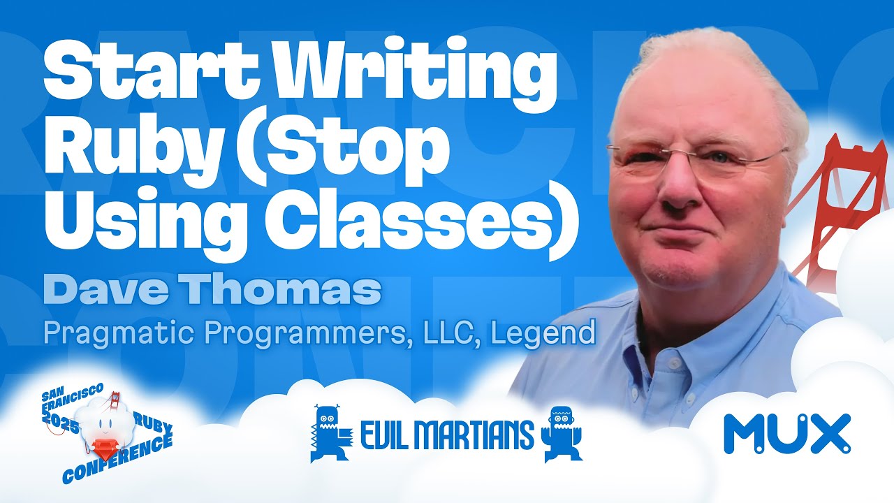 Start Writing Ruby (Stop Using Classes)