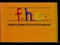 F H E Family Home Entertainment 1986 Video Logo