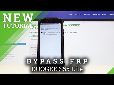How to Bypass Google Verification in DOOGEE S55 Lite - Skip FRP