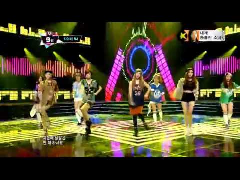 130523 T ARA N4 티아라 N4 ft  TaeWoon 태운 & SPEED 스피드   Jeon Won Diary 전원일기 @ MNet MCountdown