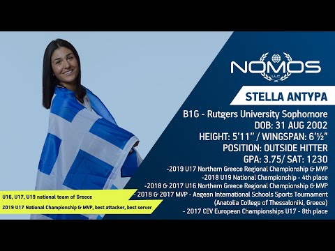 Stella Antypa - Rutgers Sophomore 5'11" OH
