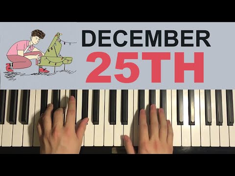 How To Play - Charlie Puth - December 25th (Piano Tutorial Lesson)