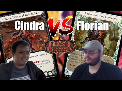 Cindra VS Florian Flesh and Blood Classic Constructed Gameplay