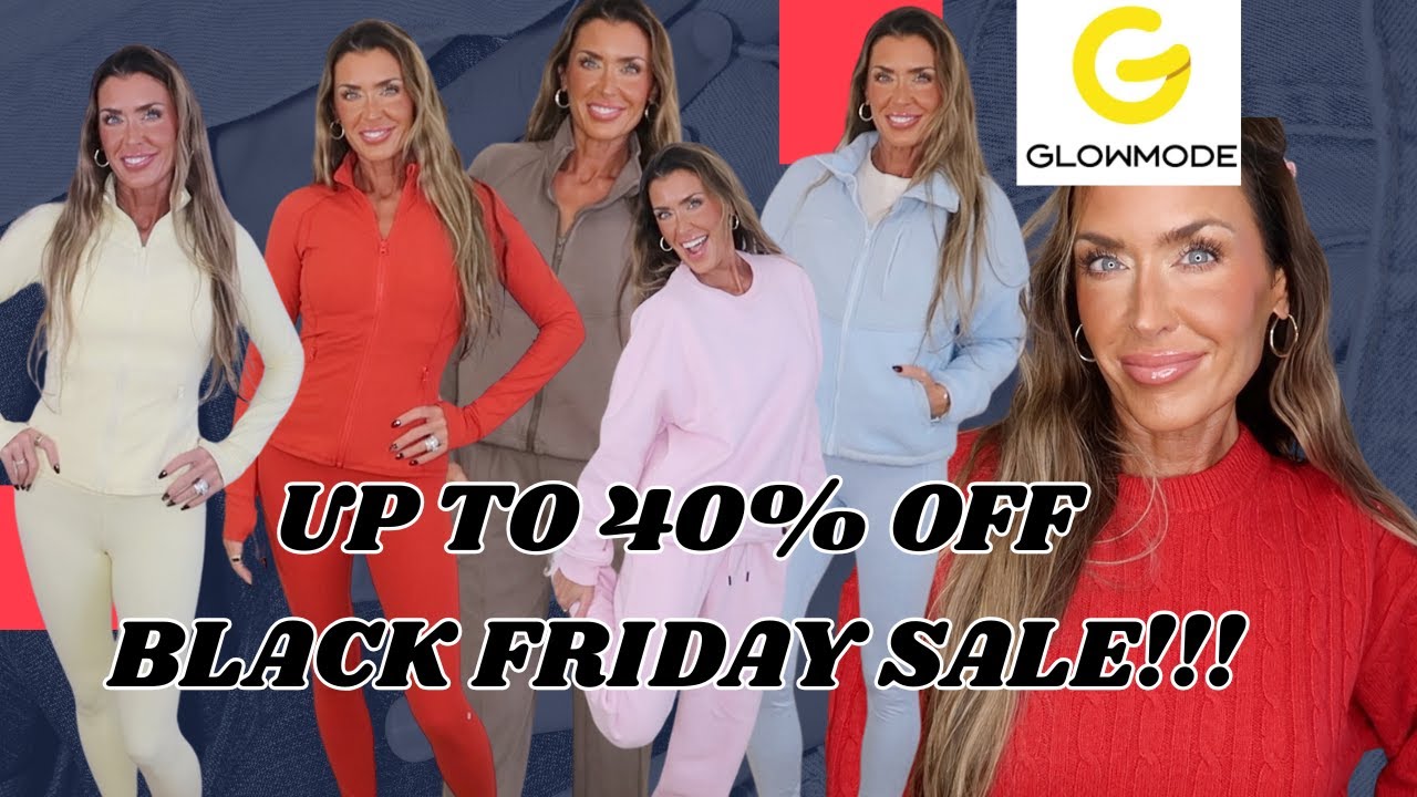 HUGE SHEIN BLACK FRIDAY SALE | GLOWMODE Black Friday Holiday Sale Try on Haul | Up to 40% off!!