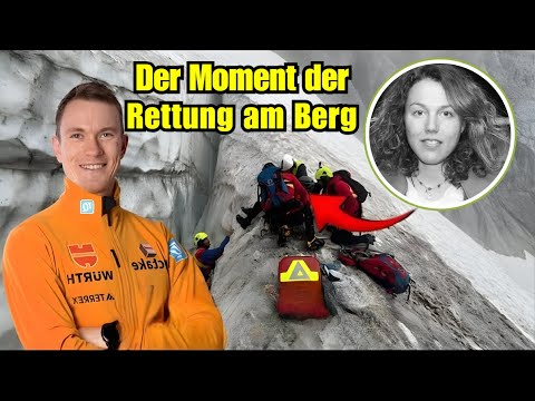 Benedikt Doll and the rescue team found Laura Dahlmeier after almost four months of her being mis...