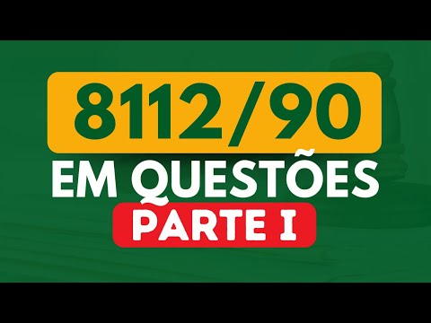 LEI 8112/90 em QUESTÕES - Direito Administrativo para concursos