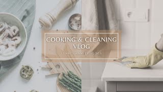 COOKING AND CLEANING VLOG | Isaacs Family Vlogs