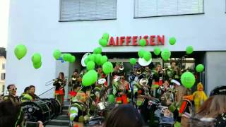 Riesling Schränzer - Adam und Eva - Hecht - Umzug Benken 2016 – Guggenmusik