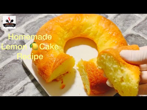 Lemon 🍋 Cake Recipe //Sabrina’s Homemade Lemon Cake Recipe// Easy Cake Recipe // Lemon Cake Recipe