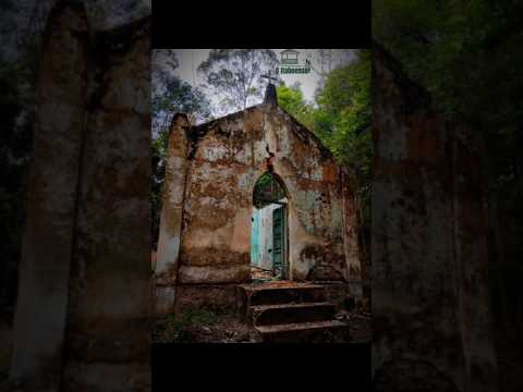 Igreja abandonada em Nova Campina/SP