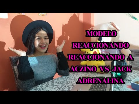 MODELO REACCIONANDO REACCIONANDO A ACZINO VS JACK ADRENALINA- FMS MEXICO 💕🤘
