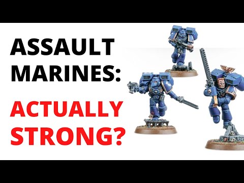 Assault Squad in 9th Edition - is it ACTUALLY GOOD Now? Space Marines Codex Tactics