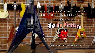 Video thumbnail for Jackson USA RR1 Randy Rhoads (Diablo Guitars) by Diablo Guitars