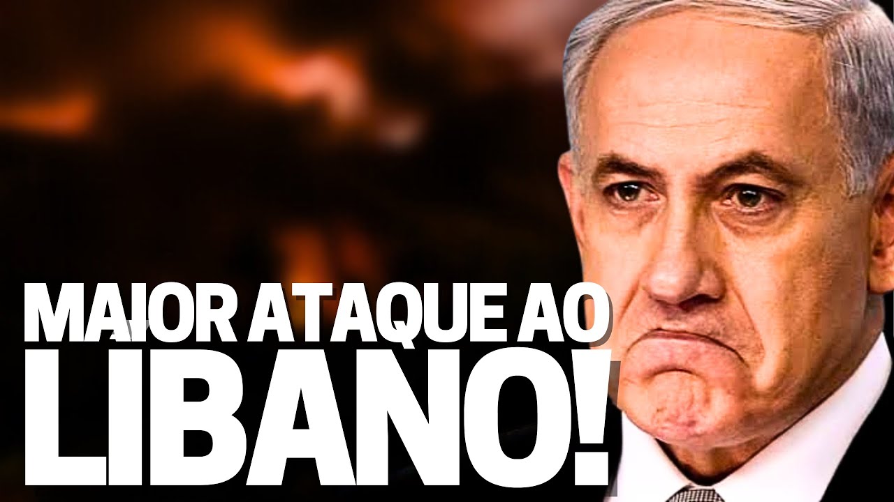 Israel faz maior ataque ao Líbano: “lutaremos até eliminar todos inimigos”! Brasil boicota Netanyahu