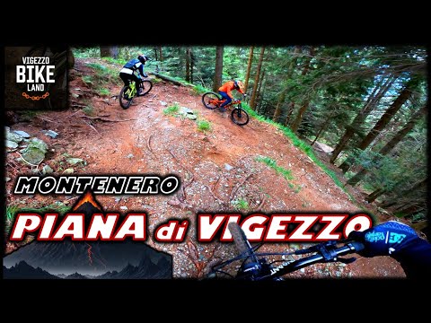 Le Curve STRETTISSIME del trail Montenero - Bikepark Piana di Vigezzo