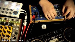 Video thumbnail for NOZOïD MMO-3 SYNTH "SEMI-MODULAR" / TESTIN GEAR DJ CLAIM by star wax mag.
