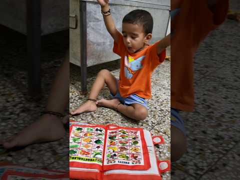 Vrishank Learning about Fruits