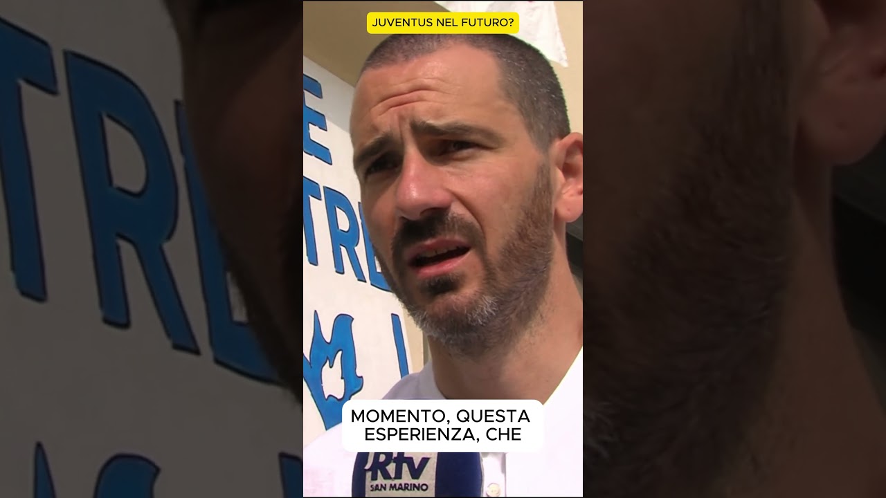 Bonucci: “Tornare alla Juve? Ora penso al corso UEFA da allenatore” ⚪⚫ #shorts